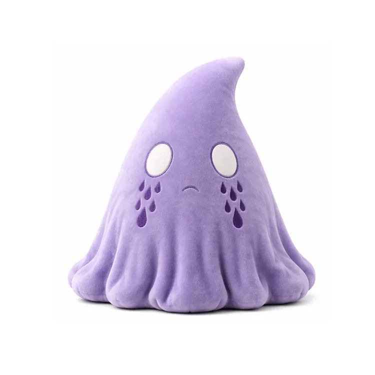 Come il peluche fantasma viola triste e spettrale riflette l'ascesa delle tendenze dei peluche emotivi