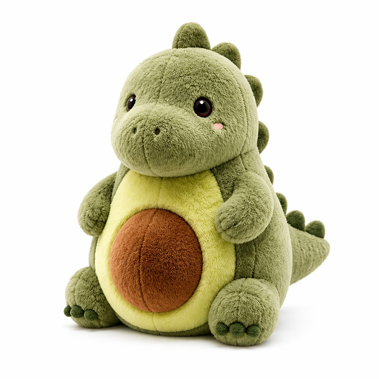 Peluche dinosauro avocado