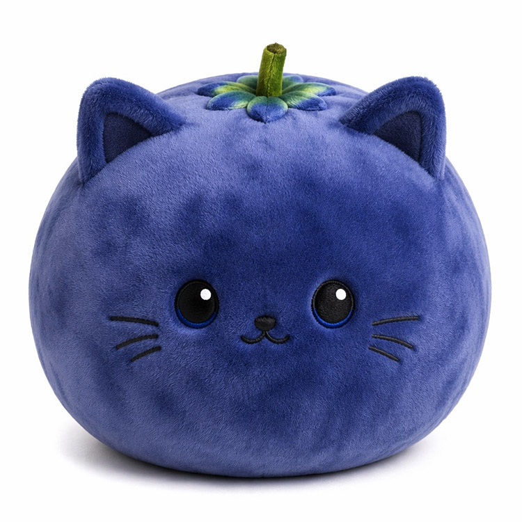 Peluche gatto mirtillo