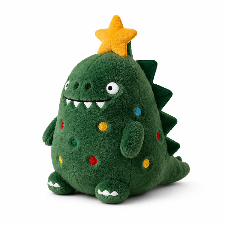 Peluche dinosauro albero di Natale
