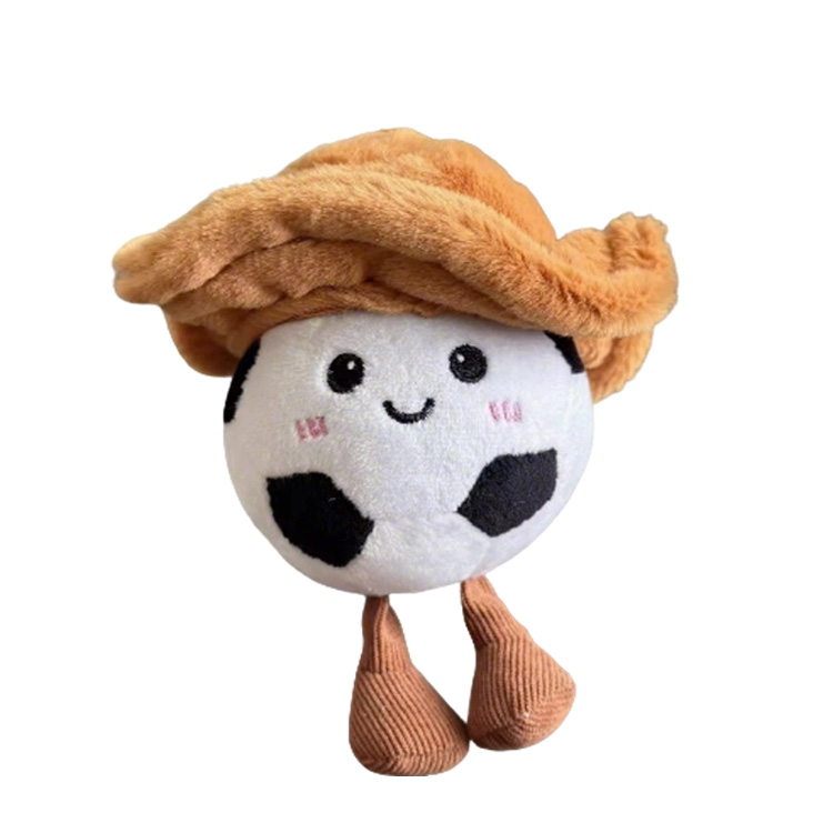 Portachiavi in ​​peluche da calcio