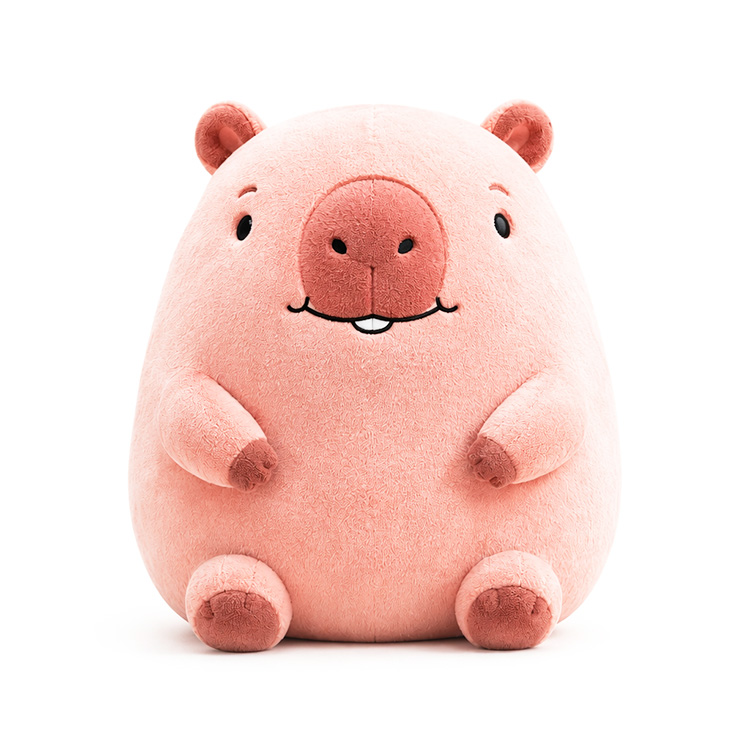 Peluche Capibara rosa